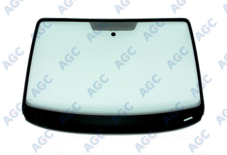 Фото MGC VOLKSWAGEN CADDY 2010- Стекло ветровое Зеленое - Solar control -VIN-Инкапс- Изм.шелк