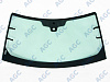 Фото MGC LAND ROVER DISCOVERY IV 2012- Стекло ветровое Зеленое - Solar control -С полным обогревом-Изм.ДД-VIN-Доп.обор-Изм.шелк