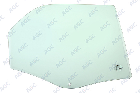 Фото БОР FIAT ALBEA 4D СЕД 2002-2012 Стекло задн.дв.опуск правое Зеленое - Solar Control