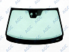 Фото MGC MAZDA 3 2013- Стекло ветровое Зеленое + Шумоизоляция -Кам-ДД-VIN-Доп.обор-Изм.шелк+Изм.полож.держ.зерк