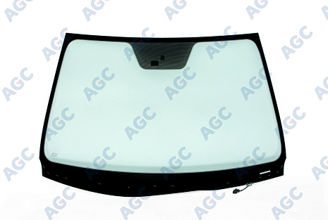 Фото MGC KIA CEED 2006- Стекло ветровое Зеленое - Solar control -С обогревом зоны дворников -ДД-VIN- Изм.шелк