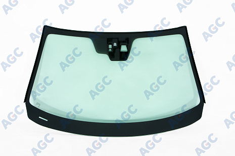 Фото MGC MAZDA 3 2013- Стекло ветровое Зеленое + Шумоизоляция -Кам-ДД-VIN-Доп.обор-Изм.шелк+Изм.полож.держ.зерк