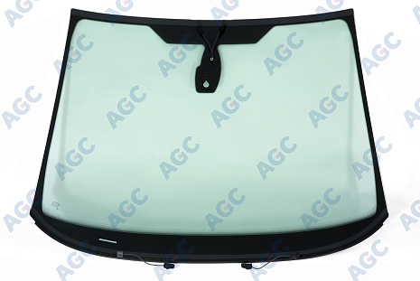 Фото MGC FORD S-MAX 2013- Стекло ветровое Зеленое + Шумоизоляция -С полным обогревом-Изм.ДД-VIN-Доп.обор- Изм.шелк