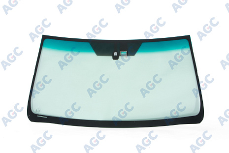 Фото MGC TOYOTA LANDCRUISER PRADO J120/LEXUS GX470 2003- Стекло ветровое Зеленое/Зеленая полоса -ДД-VIN