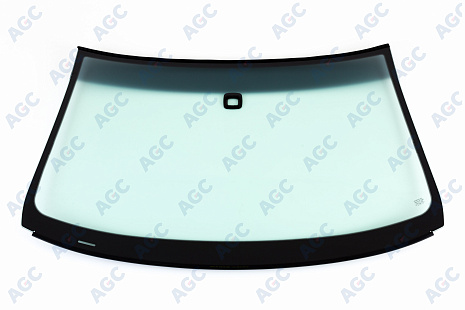 Фото MGC VOLKSWAGEN TOUAREG/PORSCHE CAYENNE 2002- Стекло ветровое Зеленое/Серая полоса + Solar control -ДД-VIN-Инкапс- Изм.шелк