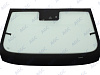 Фото MGC CHERY TIGGO 8 PRO/ 8 PRO MAX/ 8 PRO e+/7L 2022- Стело ветровое Зеленое -Изм.Кам- С полным обогревом- ДД- VIN -Доп.обор