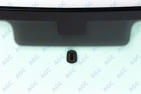 Фото MGC PEUGEOT 207 2006- Стекло ветровое Зеленое - Solar control -VIN-Инкапс