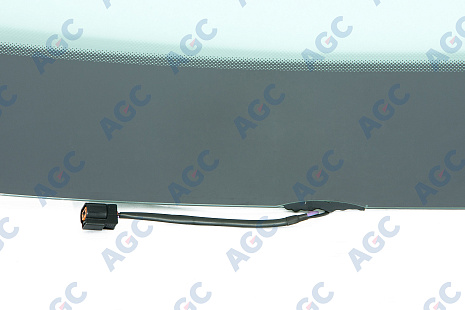 Фото MGC SSANGYONG ACTYON 2011-/KORANDO 2010- Стекло ветровое Зеленое/Голубая полоса -С обогревом зоны дворников