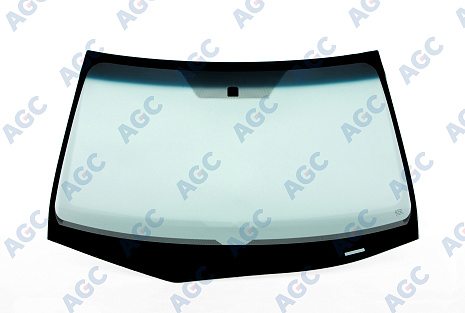 Фото AGC HONDA ACCORD 2008- Стекло ветровое Зеленое/Голубая полоса -VIN