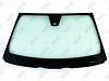 Фото MGC VOLVO C30 06-/ S40 06-/ V50 2006- Стекло ветровое Зеленое - Solar control -ДД-VIN-Инкапс- Изм.шелк