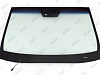 Фото NDG HYUNDAI SANTA FE 2012-2018 Стекло ветровое Зеленое/Голубая полоса -С обогревом зоны дворников -Место для ДД - Датч.влажн-VIN