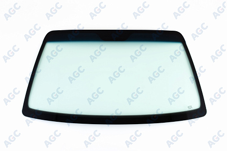 Фото MGC CHEVROLET LACETTI 5D/DAEWOO NUBIRA J200 2004-2013/RAVON GENTRA 2015- Стекло ветровое Зеленое/Голубая полоса