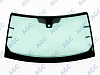 Фото MGC LAND ROVER DISCOVERY IV 2012- Стекло ветровое Зеленое - Solar control -С полным обогревом-Изм.ДД-VIN-Доп.обор-Изм.шелк