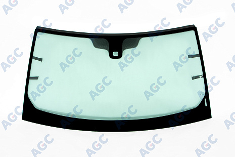 Фото MGC LAND ROVER DISCOVERY IV 2012- Стекло ветровое Зеленое - Solar control -С полным обогревом-Изм.ДД-VIN-Доп.обор-Изм.шелк