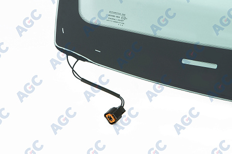Фото MGC HYUNDAI iX20/KIA VENGA 2009- Стекло ветровое Зеленое - Solar control -С обогревом зоны дворников-VIN