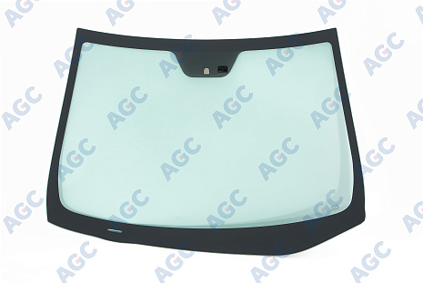 Фото MGC HYUNDAI ELANTRA 2011- Стекло ветровое Зеленое - Solar control -ДД-VIN- Изм.шелк