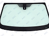 Фото MGC BMW X3 F25 2014-2017 Стекло ветровое Зеленое -Изм.ДД-VIN-Изм.шелк