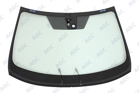 Фото MGC NISSAN X-TRAIL 2014-2018 Стекло ветровое Зеленое - Solar control -С полным обогревом-ДД-Инкапс
