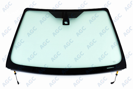 Фото AGC FORD FOCUS II 2004-2011 Стекло ветровое Зеленое - Solar control -С полным обогревом-ДД-VIN-Доп.обор