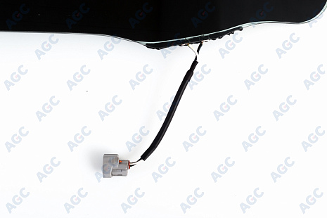 Фото MGC БЕЗ РГ! TOYOTA AVENSIS 2003- Стекло ветровое Зеленое -С обогревом зоны дворников-VIN