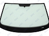 Фото NDG VOLKSWAGEN JETTA 2005- Стекло ветровое Зеленое - Solar Control -VIN- Ниж.молдинг