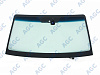 Фото MGC MITSUBISHI PAJERO IV/SHOGUN 2006- Стекло ветровое Зеленое/Голубая полоса + Шумоизоляция -С обогревом зоны дворников-ДД-Изм.шелк