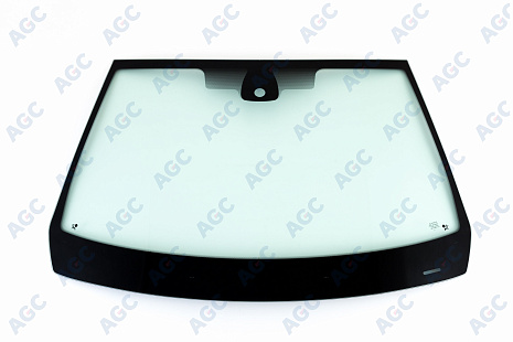 Фото MGC RENAULT MEGANE II 2002- Стекло ветровое Зеленое - Solar control -ДД-VIN- Изм.шелк