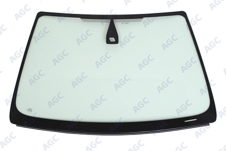 Фото NDG FORD FOCUS II 2004- Стекло ветровое Зеленое - Solar Control -Шелк.под ДД-VIN- Нижний молдинг- Изм.шелк