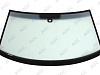Фото NDG VOLKSWAGEN MULTIVAN/TRANSPORTER T5 2009- Стекло ветровое Зеленое/Серая полоса + Solar control -Место для ДД-VIN- Изм.ДД+шелк (Без молдинга)