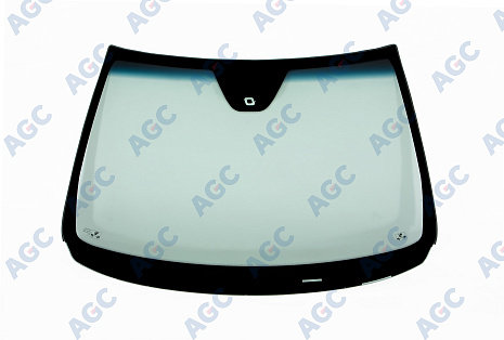 Фото MGC VOLVO XC90 2013- Стекло ветровое Зеленое/Голубая полоса + Solar control -ДД-VIN-Инкапс-Изм.шелк