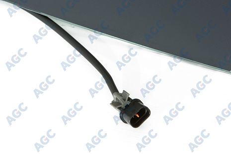 Фото MGC HYUNDAI iX35 2013- Стекло ветровое Зеленое/Голубая полоса -С обогревом зоны дворников-ДД-VIN
