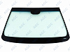 Фото MGC CHEVROLET CRUZE 2009- Стекло ветровое Зеленое/Голубая полоса + Solar control- VIN