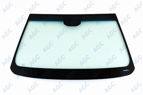 Фото MGC CHEVROLET CRUZE 2009- Стекло ветровое Зеленое/Голубая полоса + Solar control- VIN