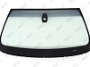 Фото NDG BMW X6 E71 2008-2009 Стекло ветровое Зеленое/Серая полоса + Solar control -Место для ДД-VIN