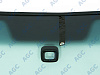 Фото MGC VOLKSWAGEN TOUAREG/PORSCHE CAYENNE 2007- Стекло ветровое Зеленое/Серая полоса + Solar control -С полным обогревом-ДД-VIN-Инкапс- Изм.шелк