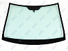 Фото MGC БЕЗ РГ! HYUNDAI iX20/KIA VENGA 2009- Стекло ветровое Зеленое - Solar control- Изм.полож.VIN