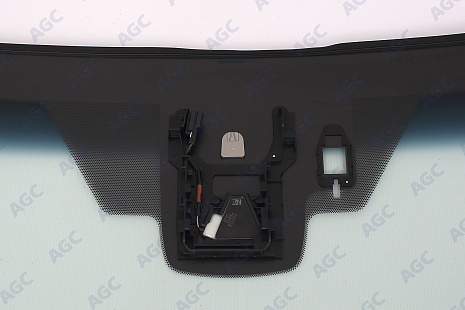 Фото MGC TOYOTA CAMRY 2021- Стекло ветровое Зеленое/Голубая полоса + Шумоизоляция -Изм.Кам -С полным обогревом-ДД-Инкапс