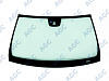 Фото MGC MERCEDES E-CLASS W212 2009- Стекло ветровое Зеленое - Solar control -Кам -С обогревом зоны дворников -ДД-VIN- Инкапс-Изм.доп.оборуд