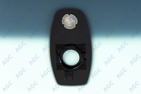 Фото MGC BMW X6 E71 2008-2009 Стекло ветровое Зеленое/Серая полоса + Solar control -ДД-VIN
