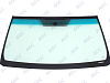 Фото MGC TOYOTA LANDCRUISER 150 PRADO 2009- Стекло ветровое Зеленое/Зеленая полоса -VIN-Инкапс