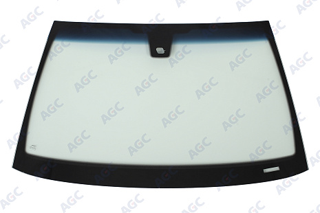 Фото NDG OPEL VECTRA C/SIGNUM 2002- Стекло ветровое Зеленое/Голубая полоса - Solar Control -Шелк под ДД- VIN - Изм.шелк (без молдинга)