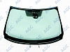 Фото MGC NISSAN QASHQAI P32S 2014-2018 Стекло ветровое Зеленое + Шумоизоляция -С полным обогревом-ДД-Инкапс