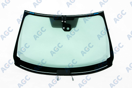 Фото MGC NISSAN QASHQAI P32S 2014-2018 Стекло ветровое Зеленое + Шумоизоляция -С полным обогревом-ДД-Инкапс