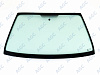 Фото MGC RENAULT CLIO/SYMBOL 1998- Стекло ветровое Зеленое - Solar control -Изм.шелк+ Держ.зерк