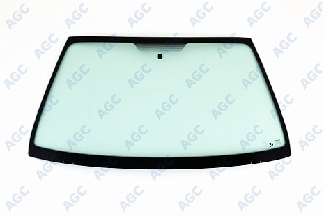 Фото MGC RENAULT CLIO/SYMBOL 1998- Стекло ветровое Зеленое - Solar control -Изм.шелк+ Держ.зерк