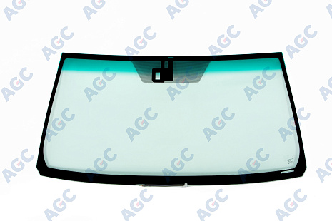 Фото MGC TOYOTA LANDCRUISER J200 2008- Стекло ветровое Зеленое/Зеленая полоса + Шумоизоляция -С обогревом зоны дворников-ДД-VIN-Изм.шелк
