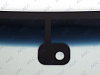 Фото NDG NISSAN PATHFINDER/NAVARA 2005- Стекло ветровое Зеленое/Голубая полоса + Solar control -Место для ДД-VIN- Изм.шелк (Без молдинга)
