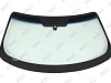 Фото MGC INFINITI FX35/45 2003- Стекло ветровое Зеленое/Голубая полоса + Solar control - VIN-ОКНО