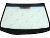 Фото NDG HYUNDAI SOLARIS 2010-/KIA RIO 2011- Стекло ветровое Зеленое/Голубая полоса -VIN