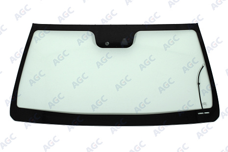 Фото MGC БЕЗ РГ! HAVAL H9 2015- Стекло ветровое Зеленое - Solar Control- Кам- С обогревом зоны дворн - ДД- VIN - Инкапс